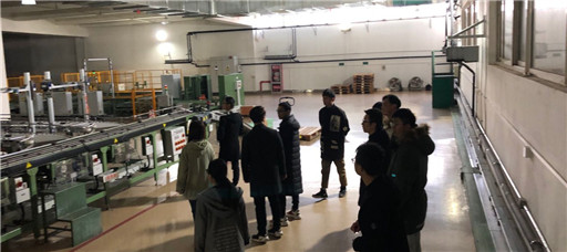经济与管理系组织学生参观中烟集团南京分公司