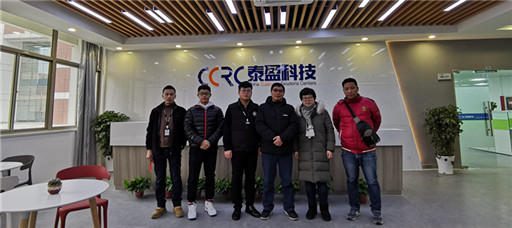 经济与管理系走访泰盈科技集团